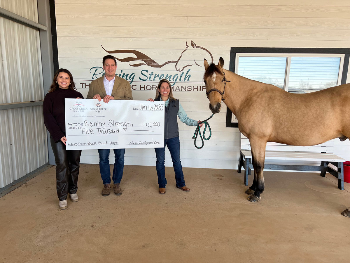 Cross Creek Ranch, Cross Creek West Donate $15,000 to Local Charities